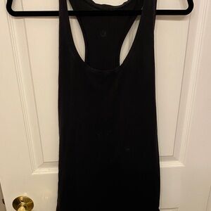 lululemon athletica Black Racerback Tank